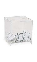 Clear Lucite Card Holder
