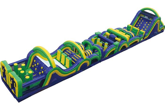 Inflatable obstacle hot sale course